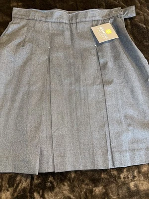 Dennis Uniformes Escolares Plisado Gris Pluma Falda Junior Talla J11 Nuevo Foto 1 de 4