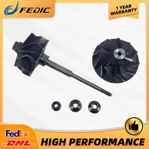 Turbo shaft and wheels 776470 for  Audi A4 A5 A6 Q5 Q7 Porsche Cayenne VW Marine - Picture 1 of 6