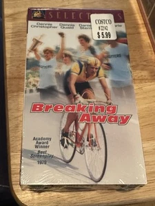 Breaking Away VHS New, Sealed 20th Century Fox Selections - Foto 1 di 2