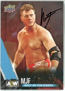 2021 Upper Deck AEW First Edition MJF Finisher #51 IP Autograph JSA Certified - Picture 1 of 1