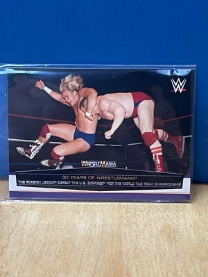 2014 Topps WWE Road to Wrestlemania 30 Years of Foreign Legion vs US Express  #1 - Image 1 of 2