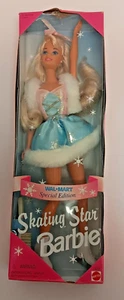1995 Skating Star Barbie Doll Wal-Mart Special Edition Mattel #15510 - Picture 1 of 3