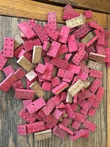 Vintage 1940's Elgo American Bricks Wood Set Pre-Lego 100+ - Picture 1 of 1