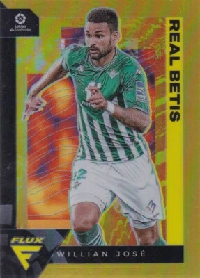 Panini Chronicles 2020-21 LaLiga Flux No. 283 Willian Jose Gold Parallel 3/10 - Image 1 of 2