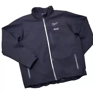Milwaukee M12 Heated Gear Jacket Mens Extra Large Black Toughshell (JACKET ONLY) - Picture 1 of 19