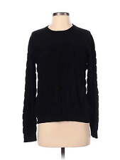 Nostalgia Women Black Pullover Sweater S
