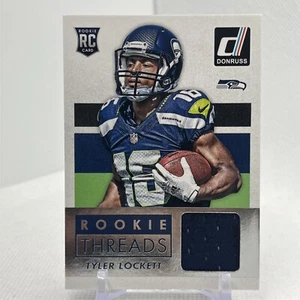 2015 Panini Donruss Rookie Threads Tyler Lockett #DRT-TL Rookie RC - Picture 1 of 6