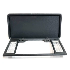 1995-2005 Blazer Sun Visor Vanity Mirror Cover Black OEM Switch Hole on Right - Picture 1 of 3