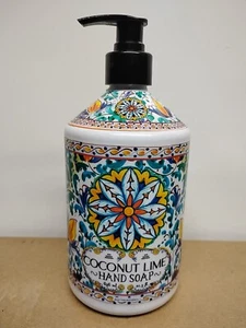 SICILIAN DERUTA COCONUT LIME LIQUID HAND WASH SOAP  21.5oz HOME BODY CO LAST ONE - Picture 1 of 6