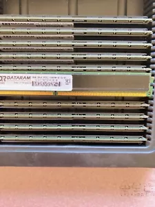 Dataram 64365 16GB PC3L-10600R 2RX4 DDR3 1333 ECC Registered Very Low Profile - Picture 1 of 2