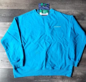 Balenciaga Womens Archived Spring Summer 18 SS18 Oversized Crewneck Sweater - Picture 1 of 9