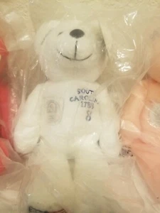 South Carolina State Quarter Bear Collectible Stuffed Bear by Timeless Toys - Picture 1 of 2