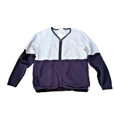 Scotch & Soda Home Alone 2XL Sweatshirt Amsterdams Blau Zip Up Colorblock Leisur - Image 1 of 4