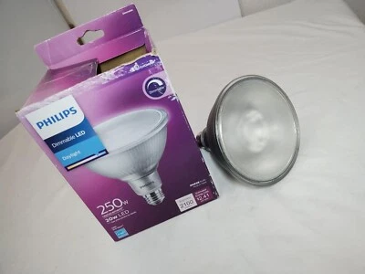Philips High Output 250W Equivalent Daylight PAR38 Medium Dimmable LED - Image 1 of 4