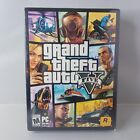 Grand Theft Auto V PC DVD-ROM Game NEW Sealed GTA 5 Complete 2015 Rockstar