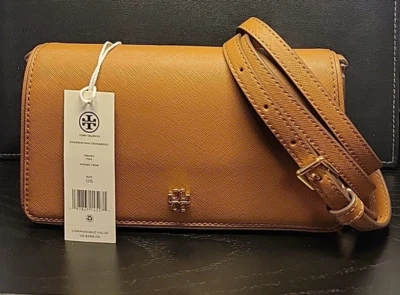 Mini Cartera Bandolera Tory Burch Emerson 159463 Alce Nueva con Etiquetas - Elegante y Versátil Foto 1 de 4