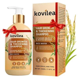 Rice Water Hair Growth Shampoo, Natural Rice Water Thickening And Regrowth For - - Picture 1 of 8