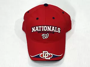 Cappello regolabile berretto baseball Washington Nationals MLB DC Twins Enterprise nuovo con etichette - Foto 1 di 16