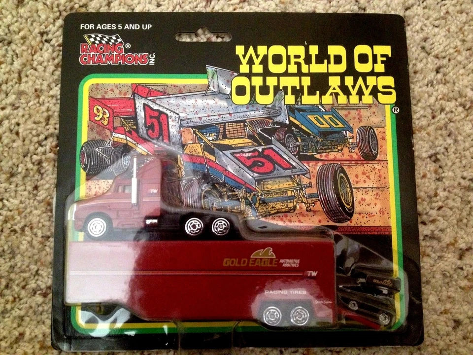 Gold Eagle Additives Semi Truck & Trailer New in Blister Package H/O Scale - Image 1 of 1