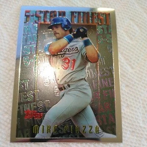 Mike Piazza 1996 Topps MYSTERY FINEST #M24 Los Angeles Dodgers - Picture 1 of 2