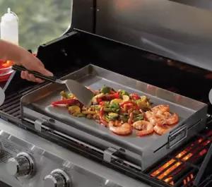 08630Y Mr. Bar-B-Q Stainless Steel Griddle Grilling Cooking Grill - Picture 1 of 3