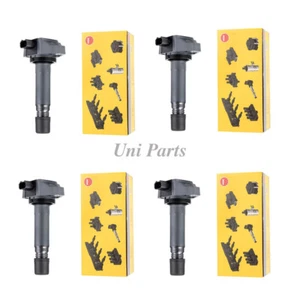 4 pcs OEM NGK Ignition Coil U5081 30520-RNA-A01 For Honda CIVIC Accord CRV 1.8L - Picture 1 of 6