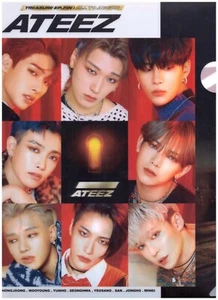 Carpeta de documentos 5P ATEEZ (tamaño A4) 02 K-POP - Imagen 1 de 3