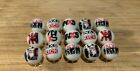 INXS Pop/ Rock Band 5/8 size marbles + stands