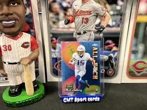 2024 Topps Chrome - All-Etch Ladd McConkey #CAE-LM Refractor (RC) - Picture 1 of 2