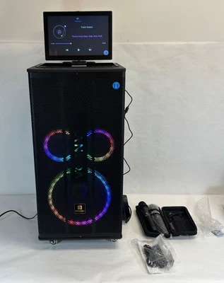 Vangoa VK80 Pro Portable Karaoke Machine with Lyrics Display Screen -FREE S/H - Image 1 of 4