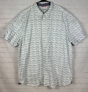 Tommy Bahama Men's Hawaiian Camp Short Sleeve Button Shirt Size 2XL XXL - Picture 1 of 7