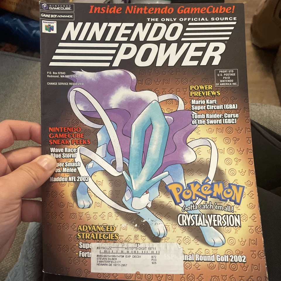 Nintendo Power - Volume 147 - Pokemon Crystal Issue w/ Tomb Raider Poster - Image 1 of 1