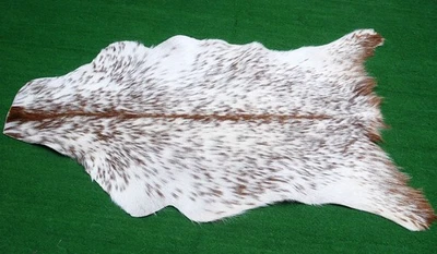 GOAT Western taxidermy Hide Rug Natural Pattern Fur Goat Hide Rode SA-1238 - Image 1 of 3