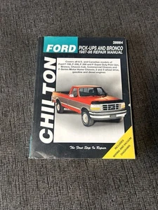 Chilton 26664 Ford Pick-Ups And Bronco 1987-1996 Repair Manual - Imagen 1 de 4
