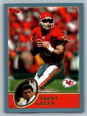 Trent Green 2003 Topps Kansas City Chiefs #34 - Image 1 of 2