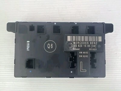 2038201585 ✅ 2001-2007 MERCEDES C-класса водителя передняя левая дверь модуль управления - Изображение 1 из 2