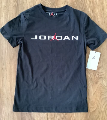 Boy's Michael Jordan size S (8-10 yrs.) Black T-shirt NWT - Image 1 of 3