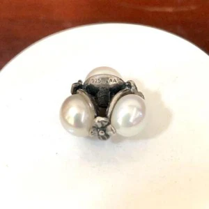 Trollbeads Triple Pearl A - Picture 1 of 4
