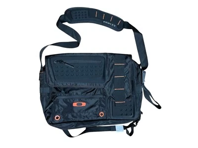 Bolso Mensajero OAKLEY Alpha Charlie Táctico Ligero Correa Negro Naranja Foto 1 de 2