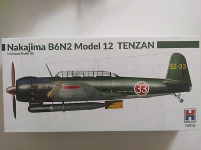Nakajima B6N2 Modello 12 Tenzan,1:72-Hobby 2000(SPEDIZIONE TRACCIATA) - Immagine 1 di 3
