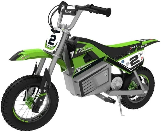 Razor Dirt Rocket Electric Motocross Off-Road Bike - Sx350, Green