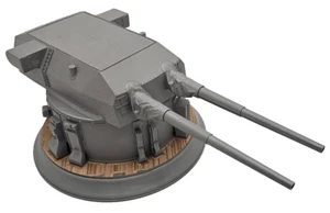 Scaledecks Holzdeck für TAKOM 1/72 BISMARCK Turm - Bild 1 von 8