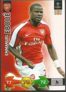 PANINI UEFA CHAMPIONS LEAGUE 2009-10-ARSENAL & IVORY COAST-EMMANUEL EBOUE - Picture 1 of 1