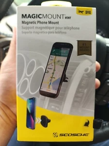 Scosche MAGVM2, MagicMount Magnetic Vent Mount For Mobile Devices Brand New Oem - Picture 1 of 7