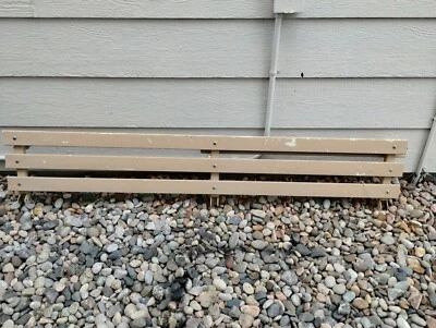 Troop Seat Bottoms Set for 2-Man Pickup HMMWV M998,  Tan - Image 1 of 2