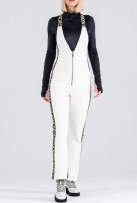 HEAD женщин JET BIB лыж брюки мягкая подкладка зимние брюки белый/слоновой кости размер S $525 - Изображение 1 из 4