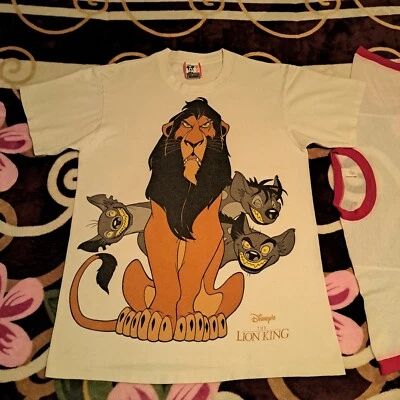 Camiseta Cicatriz Verdadera De Colección Disney El Rey León Años 80 Estoy Rodeada De Idiotas RARA  Foto 1 de 4