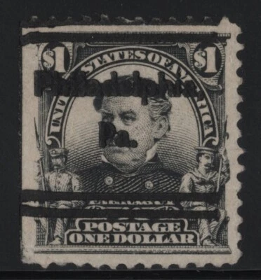 #311 United States used well centered Precancel Philadelphia - Image 1 of 2
