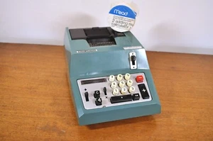 Vtg Olivetti Underwood Electric Adding Machine Summa Quanta 20R with POWER CABLE - Picture 1 of 13