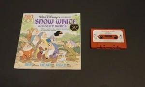 Walt Disney Story of Snow White and the Seven Dwarfs Book & Cassette  - Picture 1 of 2
